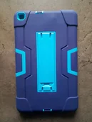 Etui do tabletów - Etui Case do Samsung A8 T290/295 Pancerne Granatowo Niebieskie - miniaturka - grafika 1