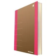 Szkolne artykuły papiernicze - Notatnik Donau Life Organizer 80 kartek Neon różowy - miniaturka - grafika 1