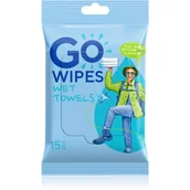 Chusteczki nawilżane - GoWipes Wet Towels odświeżające chusteczki nawilżane 15 szt. - miniaturka - grafika 1
