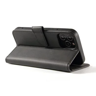 Etui Pokrowiec z Klapką Braders Case do Xiaomi Redmi Note 10 Pro czarny - Etui i futerały do telefonów - miniaturka - grafika 6