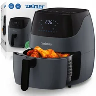 Frytownice gastronomiczne - Frytkownica Beztłuszczowa Zelmer Frytownica Piekarnik Air Fryer 1500W 5L - miniaturka - grafika 1