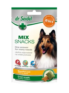 Dr Seidla l Smakołyki Dla Psów 2W1 Sierść/Oddech 90G - Przysmaki dla psów - miniaturka - grafika 1