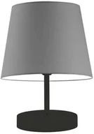 Lampy stojące - Czarna lampka nocna do sypialni ALMADA - miniaturka - grafika 1
