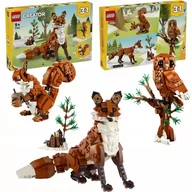 Klocki - LEGO Creator 31154 Leśne zwierzęta: Czerwony lis - miniaturka - grafika 1