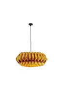 Lampy sufitowe - Kaspa Lampa wisząca Noe złota 10641305 - miniaturka - grafika 1