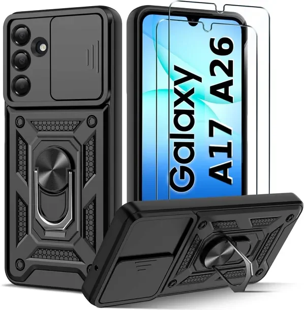 Etui Pancerne Slide Do Samsung A17 5g / A26 5g + 2x Szkło Koanni