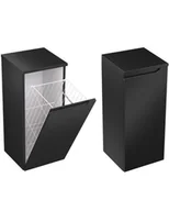 Szafki łazienkowe - Słupek Łazienkowy ETHOS BLACK - ETHC SL 35 1K P MAT - miniaturka - grafika 1