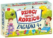 Gry planszowe - Kangur Dzieci kontra Rodzice Zagadki 4+ - miniaturka - grafika 1