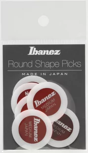 Ibanez Pick White - Round (PPA1M-WH) PPA1M-WH - Inne akcesoria gitarowe - miniaturka - grafika 1