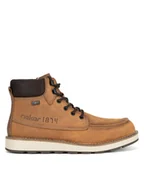 Botki męskie - Rieker Trzewiki 30020-68 Żółty - miniaturka - grafika 1