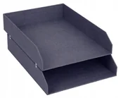 Przyborniki na biurko - LUX ORGANIZER BIURKO NA DOKUMENTY PODWÓJNY A4 SE - miniaturka - grafika 1