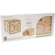 Modele do sklejania - Ugears Model mechaniczny do składania. Sejf, 70011 - miniaturka - grafika 1