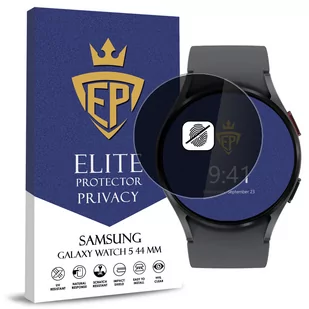 FOLIA 5D PRYWATYZUJĄCA SZKŁO ANTI-SPY DO SAMSUNG GALAXY WATCH 5 44 MM - Akcesoria do smartwatchy - miniaturka - grafika 1