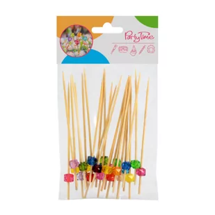 AR Pikery koktajlowe z kryształkami - 24 szt. K3865 - Dekoracje i nakrycia stołu na imprezę - miniaturka - grafika 3