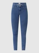 Spodnie damskie - Jeansy o kroju skinny fit z mieszanki wiskozy model ‘Rain’ - miniaturka - grafika 1