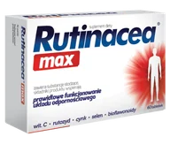 Przeziębienie i grypa - Aflofarm Rutinacea Max 60 szt. - miniaturka - grafika 1