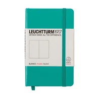 Notesy i bloczki - Leuchtturm, Notes Pocket, 185 stron, gładki, szmaragdowy - miniaturka - grafika 1