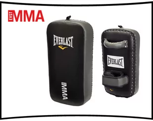 Everlast Dorosłych Box Art. 7517 Pu Muay Thai Pad Single, Black (EV7517) - Pozostałe akcesoria do sportów walki - miniaturka - grafika 1