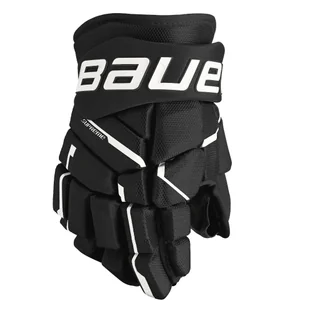 Rękawice hokejowe Bauer Supreme M5PRO Black/White Senior 14 cali - Hokej - miniaturka - grafika 1