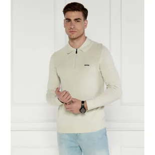 BOSS GREEN Sweter | Regular Fit - Swetry męskie - miniaturka - grafika 1