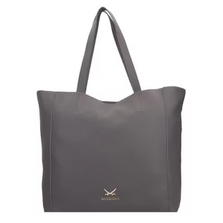 Torebki damskie - Sansibar Sansibar Shopper anthracite SB-2328-026 - grafika 1