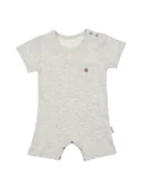 Kombinezony dla dzieci - Chłopięcy rampers szary Nicol r.92 - miniaturka - grafika 1