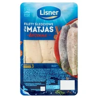 Konserwy i dania rybne - Śledź Atlantycki Filety A'La Matjas Korzenne Lisner 220G - miniaturka - grafika 1