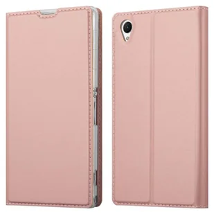 Pokrowiec Ochronny Do Sony Xperia Z1 Etui w CLASSY RÓŻOWE ZŁOTO Case Obudowa Ochronny Cover Cadorabo - Etui i futerały do telefonów - miniaturka - grafika 1