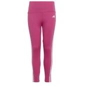 Legginsy - Legginsy dla dzieci adidas Essentials Aerorady 3-Stripes High-Waisted Tight - miniaturka - grafika 1