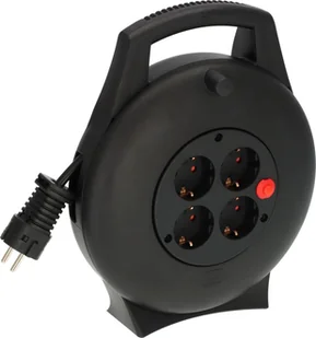 Brennenstuhl 1093900 rozgałęziacz 10 m 4 x gniazdo sieciowe  Czarny - Przedłużacze i rozgałęźniki - miniaturka - grafika 1