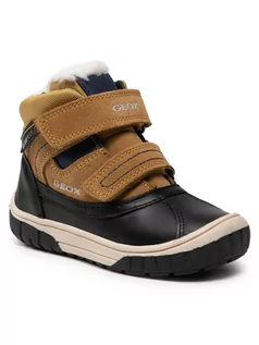 Buty dla chłopców - Geox Śniegowce B Omar B.Wpf B B162DB 022FU C0296 S Brązowy - grafika 1