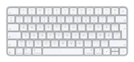 Klawiatury - Apple Magic klawiatura Uniwersalne USB + Bluetooth QZERTY Duński Biały MXCL3DK/A - miniaturka - grafika 1