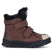 Buty dla chłopców - Trzewiki Lasocki Kids TYSON CI12-TYSON-03(III)CH Brązowy - miniaturka - grafika 1