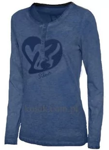 Pikeur Bluzka ANN baltic blue - Koszulki jeździeckie - miniaturka - grafika 1