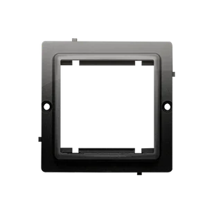 Kontakt Simon Adapter przejściówka na osprzęt standardu 45×45 mm BASIC czarny mat - Inne akcesoria elektryczne - miniaturka - grafika 1