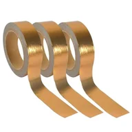 Dekoratorstwo - 3 aluminiowe taśmy samoprzylepne 5 m x 1,5 cm - miedź - miniaturka - grafika 1
