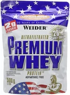 Odżywki białkowe - Weider - Premium Whey, Nugat Czekoladowy, Proszek, 500g - miniaturka - grafika 1