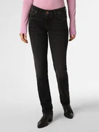 Spodnie damskie - Marc O'Polo - Jeansy damskie, czarny - miniaturka - grafika 1