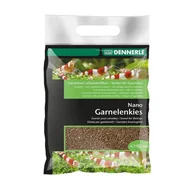 Podłoże do akwarium - DENNERLE Żwir dla krewetek Nano Garnelenkies, ciemny brąz, 0.7-1.2 mm, 2 kg (5914) - miniaturka - grafika 1