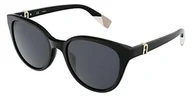 Okulary przeciwsłoneczne - Furla Okulary przeciwsłoneczne unisex SFU469, Nero Lucido, 54, NERO LUCIDO, 54 - miniaturka - grafika 1