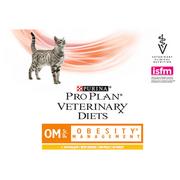 Mokra karma dla kotów - Purina Pro Plan Veterinary Diets Feline OM ST/OX Obesity Management kurczak 2 x 10 x 85 g - miniaturka - grafika 1