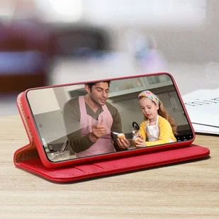 Dux Ducis Hivo skórzane etui z klapką pokrowiec ze skóry naturalnej portfel na karty i dokumenty Samsung Galaxy S22+ (S22 Plus) czarny - Etui i futerały do telefonów - miniaturka - grafika 11