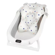 Wanienki dla dzieci - Wanienka składana PREMIUM termometr PODUSZKA - miniaturka - grafika 1