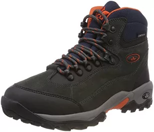 Lico MILAN Męskie Buty trekkingowe i turystyczne, antracytowy/pomarańczowy, 38 EU - Buty trekkingowe męskie - miniaturka - grafika 1