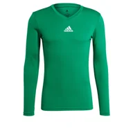 Koszulki sportowe męskie - Koszulka piłkarska męska adidas Team Base Tee - miniaturka - grafika 1