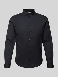 Koszula casualowa o kroju slim fit z kołnierzykiem typu kent model ‘Palle’ - Koszule męskie - miniaturka - grafika 1