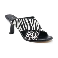 Klapki i japonki damskie - Michael Kors Skórzane klapki GIDEON - miniaturka - grafika 1