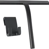 Myjki do okien - Zestaw silikonowych ściągaczek prysznicowych, 23 cm, czarny - miniaturka - grafika 1