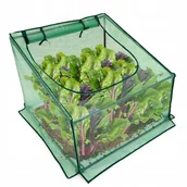Szklarnie ogrodowe - Mini SZKLARNIA ogrodowa 70x90 do uprawy ROŚLIN na grządkę TUNEL FOLIOWY - miniaturka - grafika 1