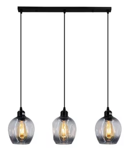 ELEM Lampa sufitowa z trzema żarówkami E27 8182/3 8C BL z serii ATENA - Lampy sufitowe - miniaturka - grafika 2